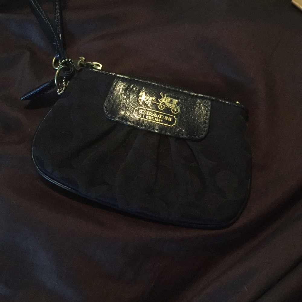 Like new Coach wristlet